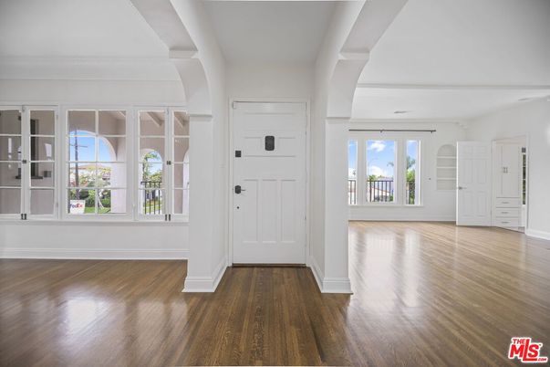 Empty room, Interior, Wood Texture Flooring