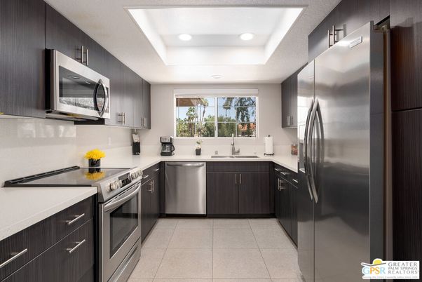 Interior, Kitchen, Recessed Lighting, Stainless Steel Appliances