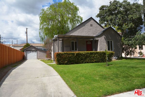 Backyard, Detached Garage, Exterior, Facade, Ranch