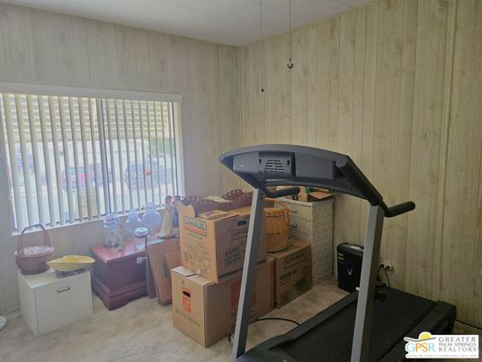 Fitness Equipment, Interior, Wooden Walls