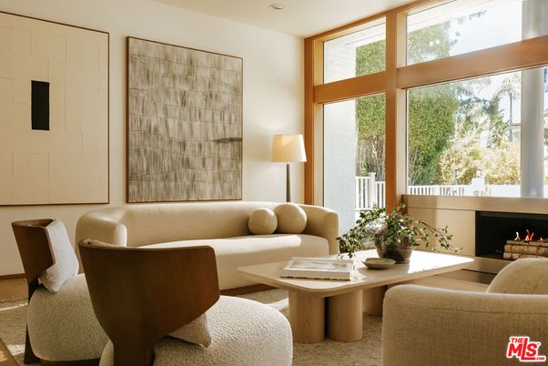 Fireplace, Interior, Living room, Recessed Lighting
