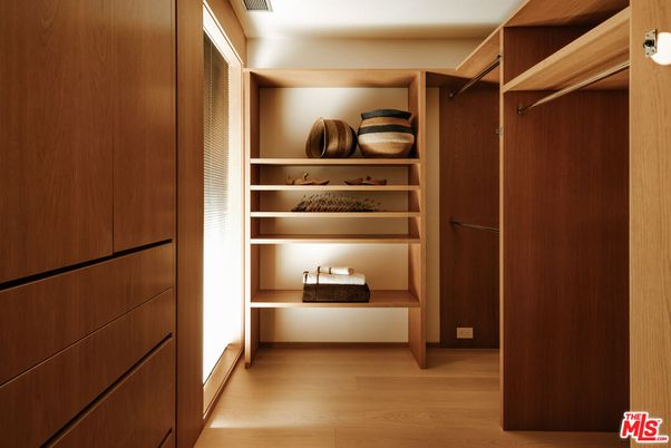 Interior, Walk-in Closets, Wood Texture Flooring