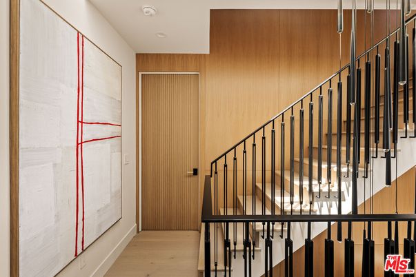 Interior, Recessed Lighting, Wood Texture Flooring, Wooden Walls