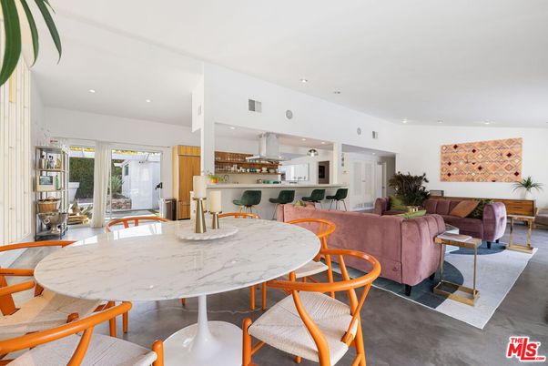 Dining room, Interior, Kitchen, Living room, Recessed Lighting