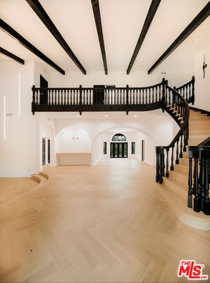 Interior, Recessed Lighting, Wooden Beams, Wood Texture Flooring