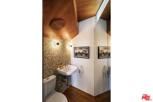 Bathroom, Interior, Wooden Ceilings, Wood Texture Flooring