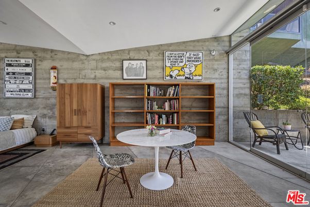 Interior, Recessed Lighting, Stone Walls, Wooden Walls
