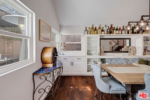Dining room, Interior, Wood Texture Flooring
