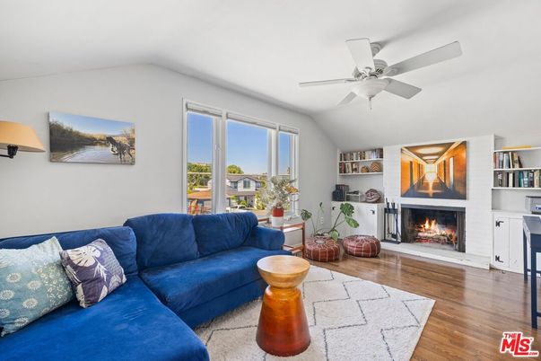 Fireplace, Interior, Living room, Wood Texture Flooring