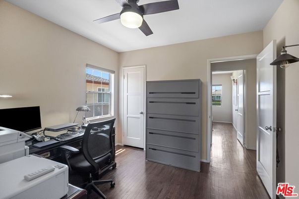 Home Office, Interior, Wood Texture Flooring