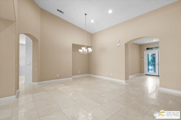 Chandelier, Empty room, Interior, Recessed Lighting