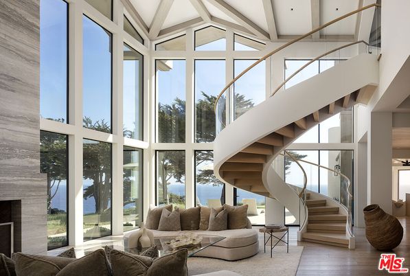 Interior, Living room, Sun Room, Water, Wood Texture Flooring