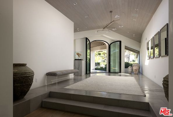 Interior, Recessed Lighting, Wooden Ceilings, Wood Texture Flooring