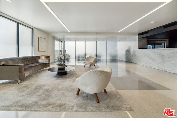 Interior, Marble Walls, Recessed Lighting