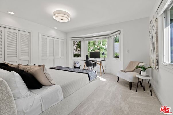 Bedroom, Home Office, Interior, Recessed Lighting