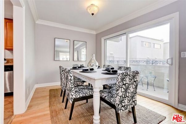 Dining room, Interior, Wood Texture Flooring