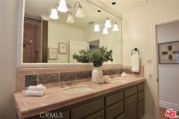 Bathroom, Dual Sink Vanities, Interior, Tile Countertops