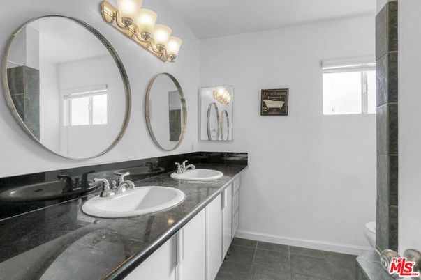 Bathroom, Dual Sink Vanities, Interior, Tile Countertops