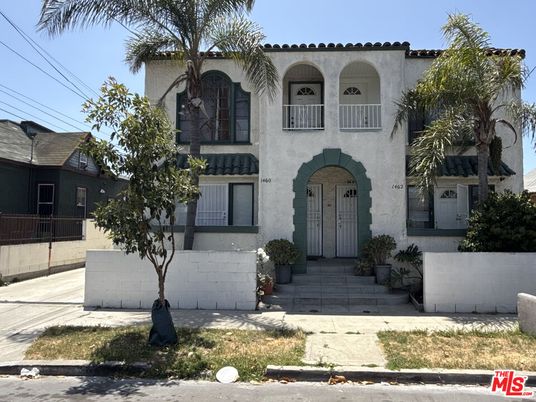 Attached, Exterior, Facade, Spanish Mediterranean