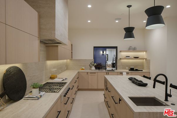 Interior, Kitchen, Pendant Lights, Recessed Lighting