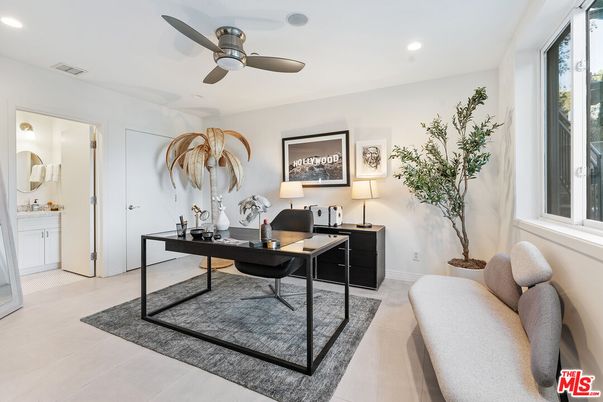 Bathroom, Home Office, Interior, Recessed Lighting