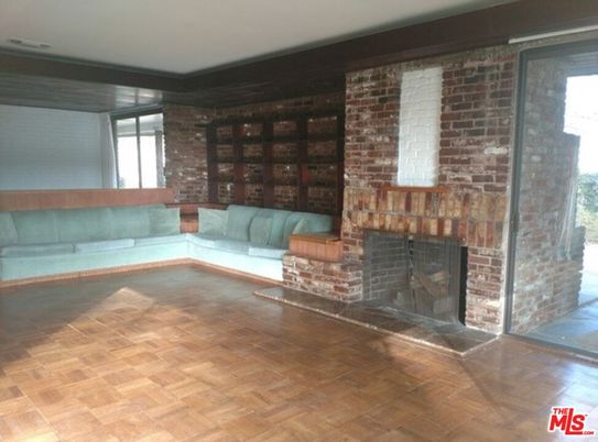 Fireplace, Interior, Stone Walls, Wood Texture Flooring