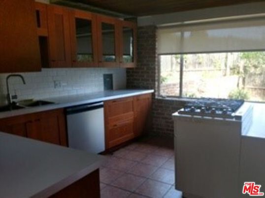 Interior, Kitchen, Stainless Steel Appliances, Stone Walls