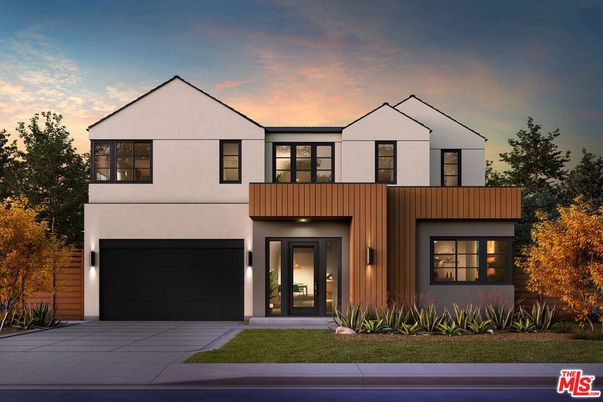 Attached, Exterior, Facade, Modern