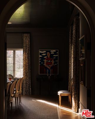 Dining room, Interior, Wood Texture Flooring