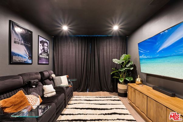 Interior, Recessed Lighting, Theatre Room