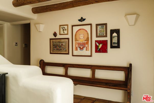 Bedroom, Interior, Wooden Beams