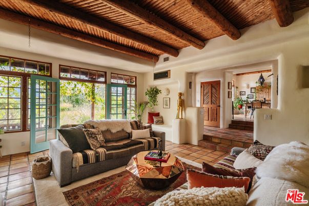 Interior, Living room, Wooden Beams, Wooden Ceilings