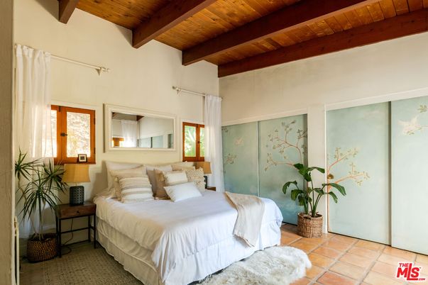 Bedroom, Interior, Wooden Beams, Wooden Ceilings