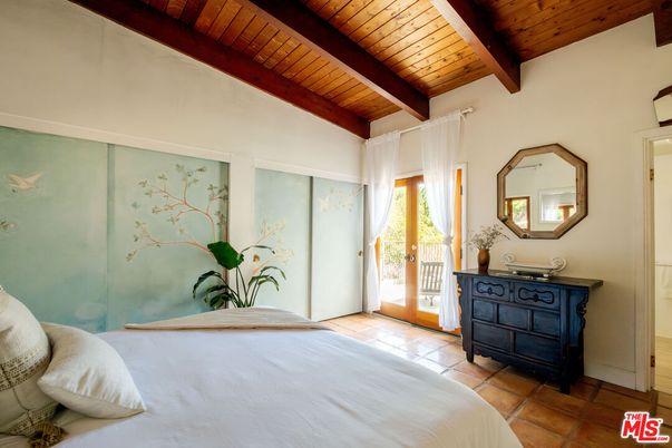 Bedroom, Interior, Wooden Beams, Wooden Ceilings