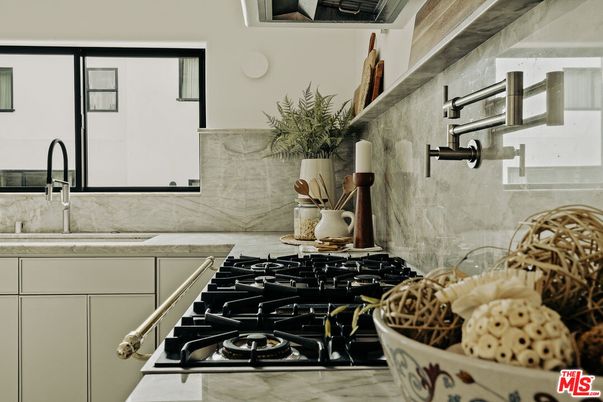 Interior, Kitchen, Marble Walls