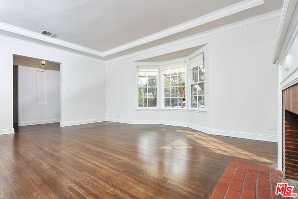 Empty room, Interior, Wood Texture Flooring