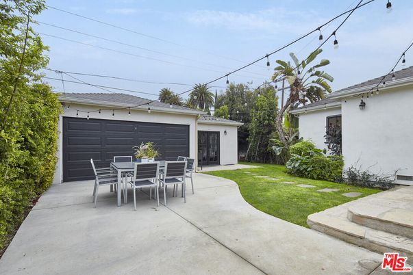 Backyard, Detached Garage, Exterior