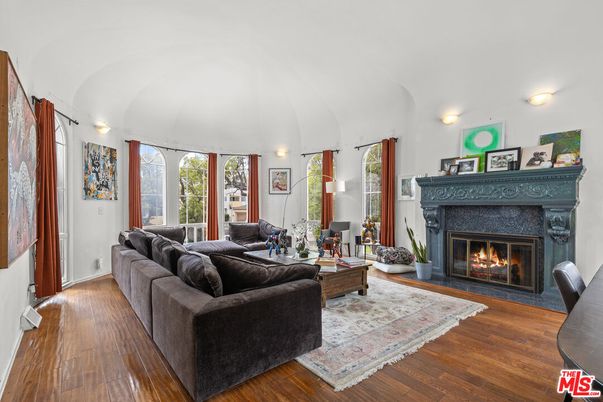 Fireplace, Interior, Living room, Wood Texture Flooring