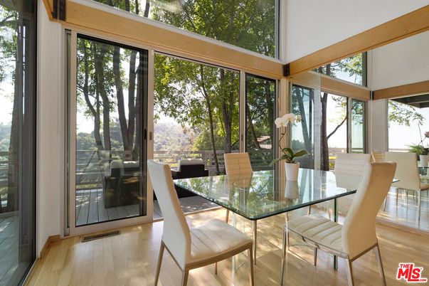 Dining room, Interior, Wood Texture Flooring