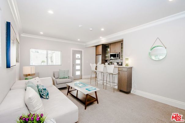 Dining room, Interior, Kitchen, Living room, Recessed Lighting, Stainless Steel Appliances