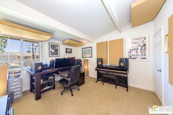 Home Office, Interior, Piano