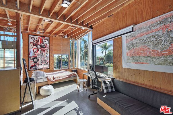Home Office, Interior, Wooden Beams, Wooden Ceilings