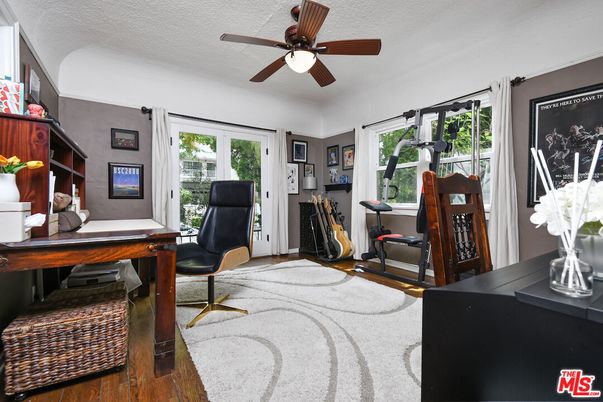 Home Office, Interior, Wood Texture Flooring