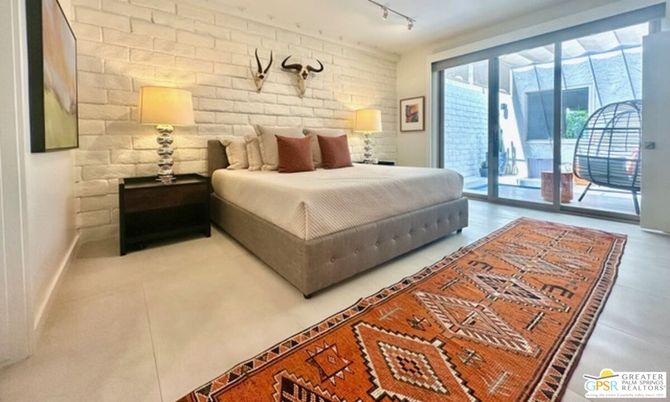 Bedroom, Interior, Stone Walls