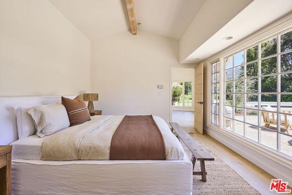 Bedroom, Interior, Wooden Beams, Wood Texture Flooring