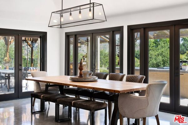 Dining room, Interior, Pendant Lights