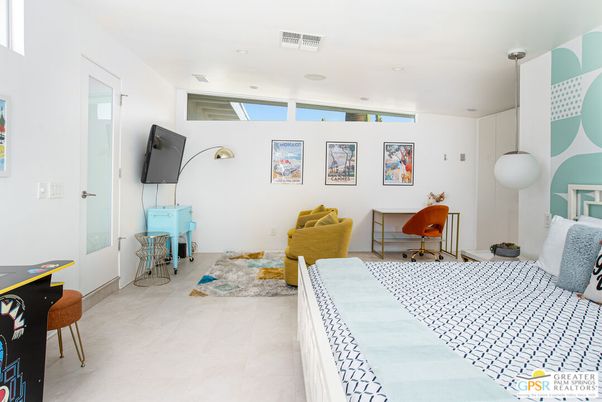 Bedroom, Interior, Pendant Lights, Recessed Lighting