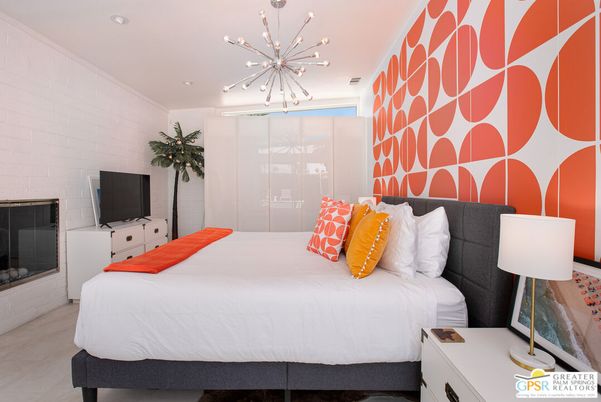 Bedroom, Interior, Pendant Lights, Recessed Lighting
