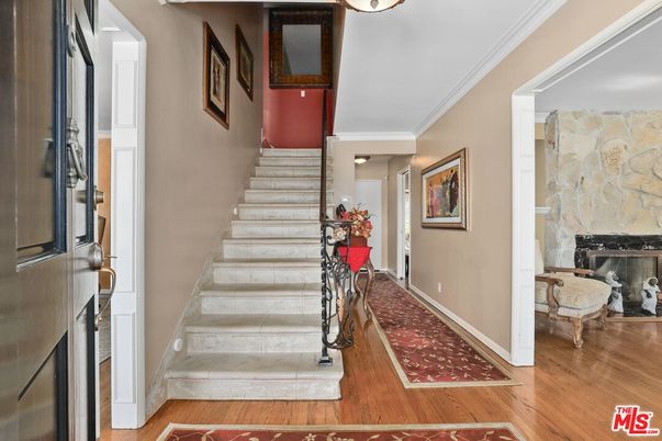 Fireplace, Interior, Stone Walls, Wood Texture Flooring