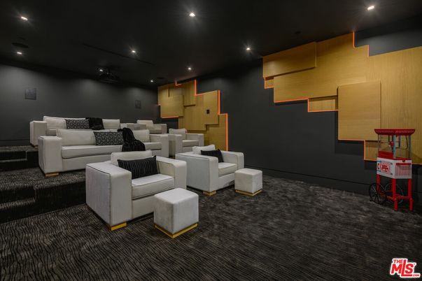 Interior, Recessed Lighting, Theatre Room